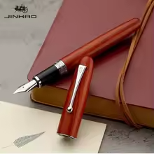JINHAO 9035 EF Wooden Fountain Pen 