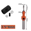 8mm Round Shank Countersink Drill Bit