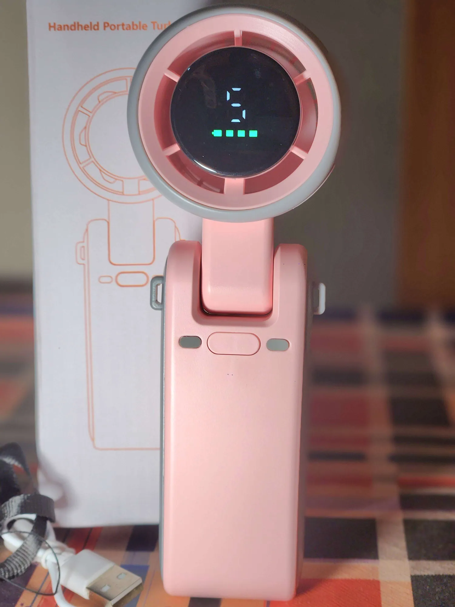  Portable Handheld Mini Turbo Fan