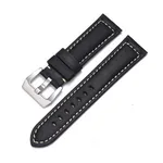 CRAZY HORSE FROSTED COWHIDE WATCH STRAP PO-WBU0233BS