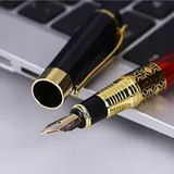 METAL Fountain Pen RED SQ097 