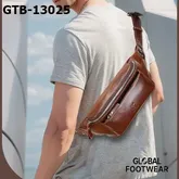 Captain Cow Genuine Leather Shoulder Crossbody Chest Bag