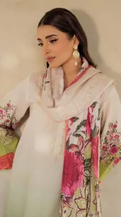 NISHAT - 2 Piece - Printed Suit UNSTITCHED 2