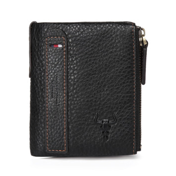 TOP LAYER COWHIDE LEATHER SHORT WALLET 2010B