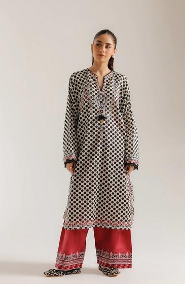 ETHNC -Embroidered 2 PIECE SUIT  E4351/103/003