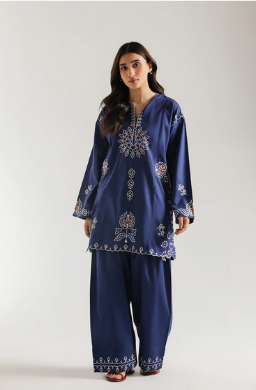 ETHNC - EMBROIDERED 2 PIECE SUIT 102/623