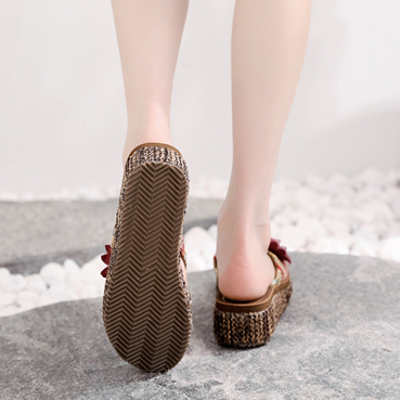 SUMMER THICK-SOLED FASHIONABLE OUTDOOR WOMEN'S SANDAL 6041Cf
