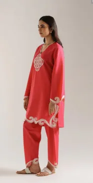 ETHNC - EMBROIDERED SUIT 2 PIECE 1