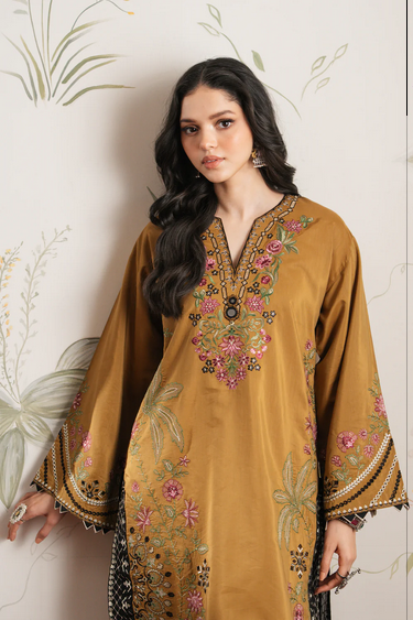 ETHNC EMBROIDERED SUIT STITCHED 2 PIECE-217