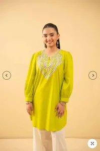 NISHAT - Embroidered Tunic 1 PIECE