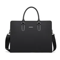 GENUINE LEATHER BLUE BUSINESS BAG