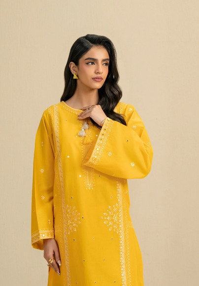 LIMELIGHT - 2 Piece Dobby Suit Embroidered 