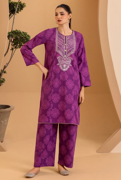 ZELLBURY | Embroidered Kurta Trouser - 1979