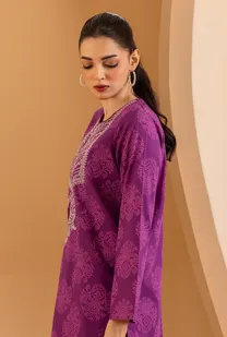 ZELLBURY | Embroidered Kurta Trouser - 1979