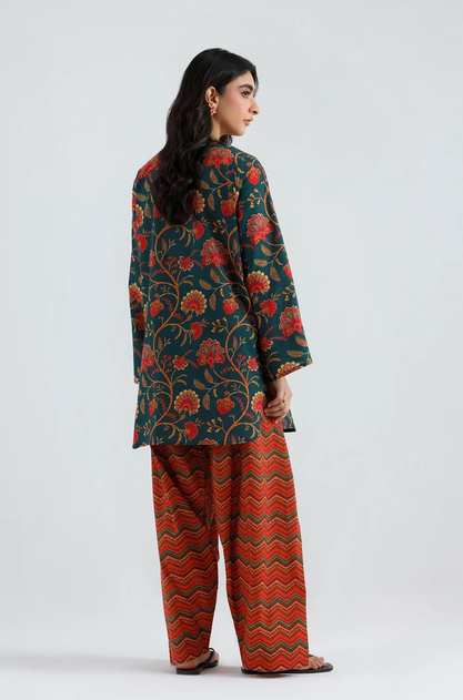 SANA SAFINAZ | Stitched Printed Lawn Shirt+ Shalwar