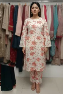 SAPPHIRE - COTTON PRINTED 2 PIECE