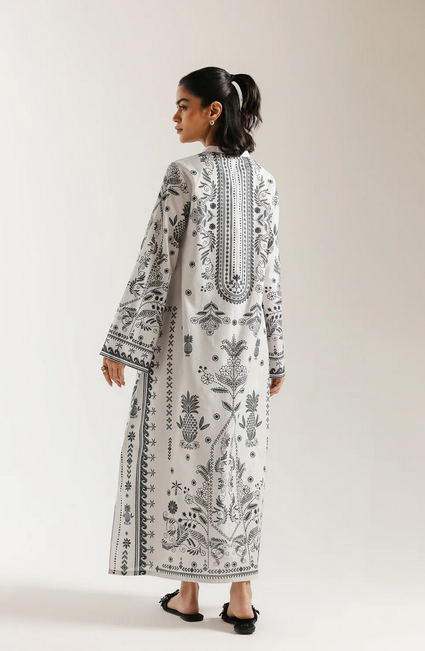 PRINTED KAFTAN LOOSE FIT - FULL SLEEVES - LONG LENGTH