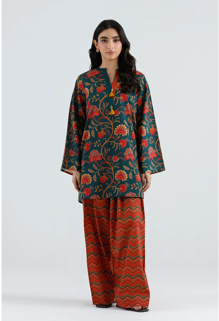 SANA SAFINAZ | Stitched Printed Lawn Shirt+ Shalwar