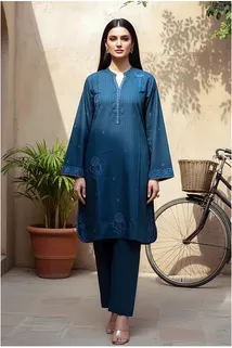 Lakhany 02 Piece Ready to wear Embroidered Shirt & Trouser