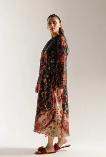 ETHNC - KAFTAN PRINTED DRESS 1 PIECE