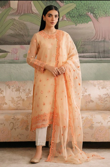 CROSS STITCH - AUTUMN GLORY-2PC (SHIRT & DUPATTA)