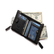 TOP LAYER COWHIDE LEATHER SHORT WALLET GB-2010B