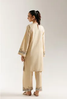 ETHNC  - EMBROIDERED SUIT 2 PIECE
