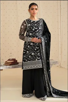 CROSS STITCH - QAISIRI-2PC  (SHIRT & DUPATTA)