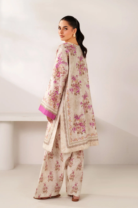 XENIA , AERAL |  3 PIECE , Printed & Embroidered Lawn Shirt