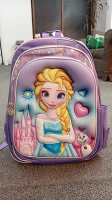 Frozen Elsa & Olaf 3D Kids School Backpack 