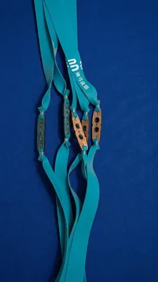 One pis New Durable Blue 75mm, 80mm, 85 mm  Slingshot Rubber price In Bangladesh 