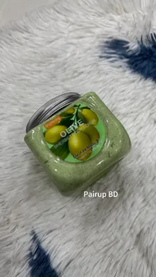 Body scrub olive 