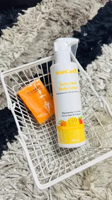 Tan Removing Skin Brightening and Sun Protection Body Care Combo