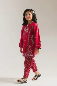 ETHNC BABY - EMBROIDERED SUIT - 2 PIECE (3-5) 