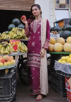 BASANT –  Luxury COTTON Embroidered 3 PIECE 3