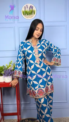 Colour Symphony // Soft Thai Silk Fabric // Co Ord’s 2PCS Set