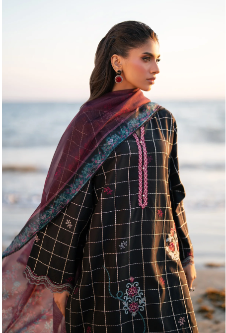 XENIA , LAYAN |  3 PIECE , Embroidered Lawn Shirt