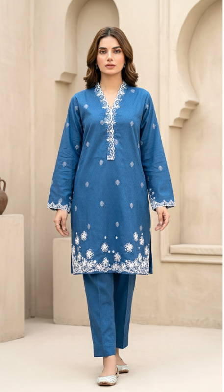 LAKKHANY-01 Piece Ready to wear Jacquard Embroidered 