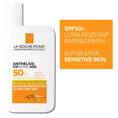 La Roche Posay Anthelios UVMune 400 Invisible Fluid SPF50+ Sun Cream (50ml)