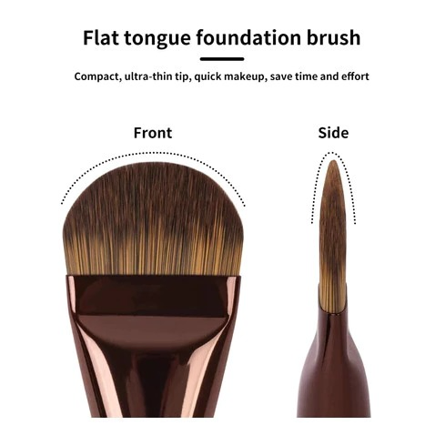 Ultra-Thin Seamless Foundation Brush (1 Pcs)