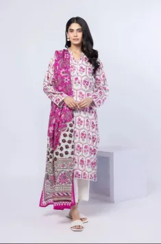 KHAADI - Dyed | Cambric  2 PIECE