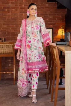Nureh Glam Girl Chikankari Lawn Collection – GL-11