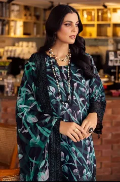 Nureh Glam Girl Chikankari Lawn Collection – GL-10