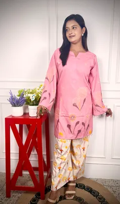 Candy Splash // Soft Thai Silk Fabric // Co Ord’s 2PCS Set