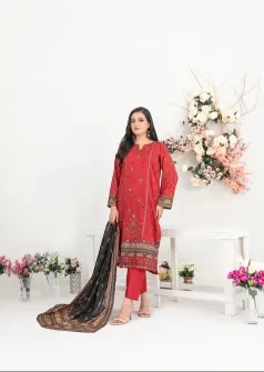 TAWAKKAL - EMBROIDERED 3 PIECE 4