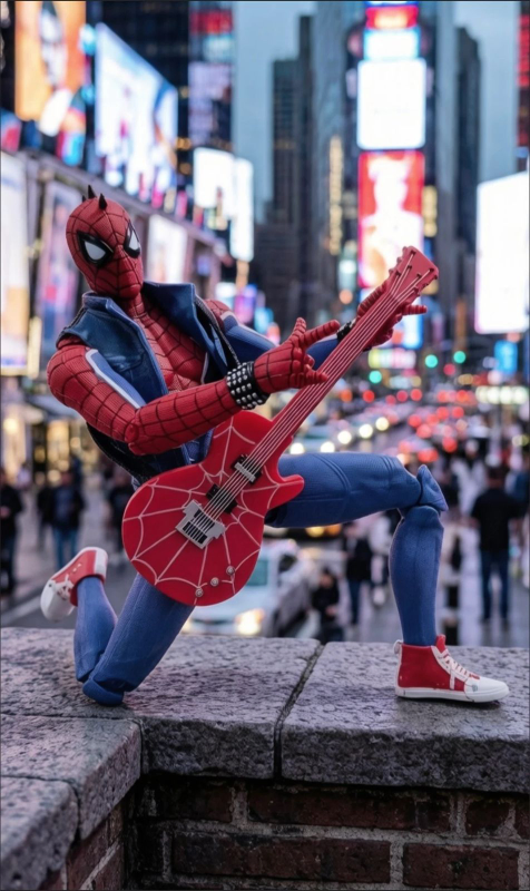 ZD Toys SPIDER-PUNK Suit 1/10 Collectible Action Figure