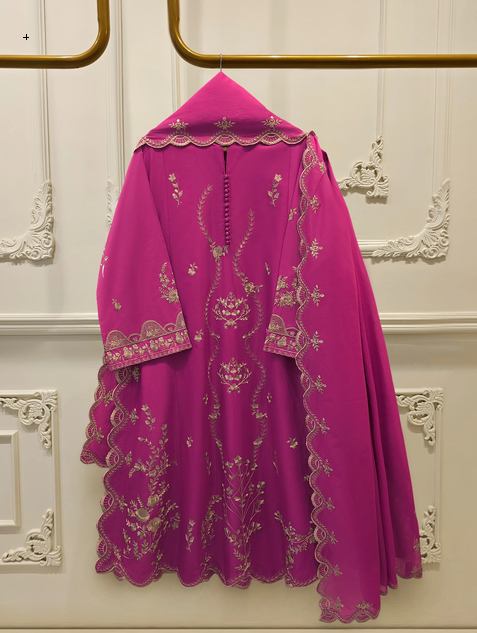 AGHANOOR 3 PIECE - EMBROIDERED COTTON SUIT S114362