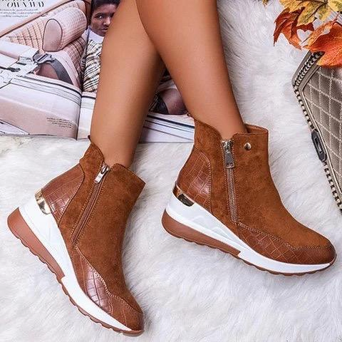 Casual Ankle Boots Shoes for Woman