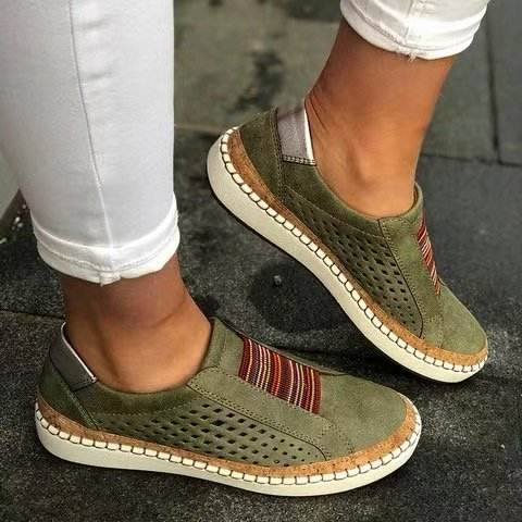 Slip on Shoes Flat With Sneakers