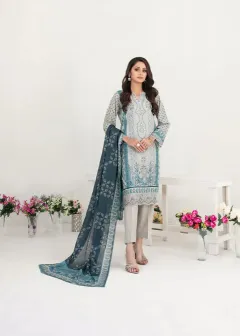 TAWAKKAL - EMBROIDERED 3 PIECE 3